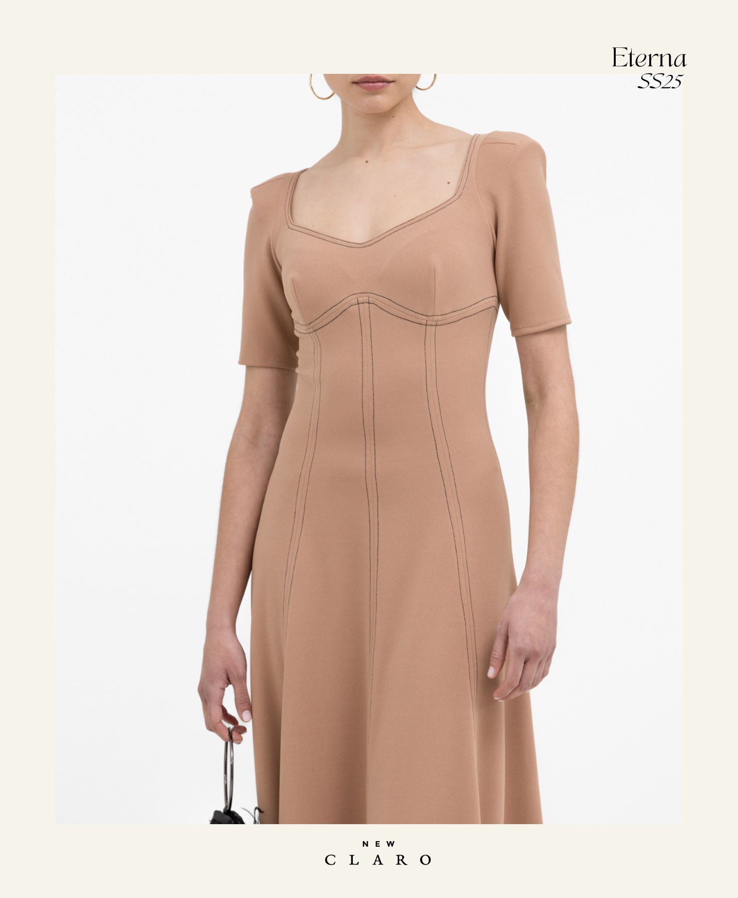 Vestido marron Mocca